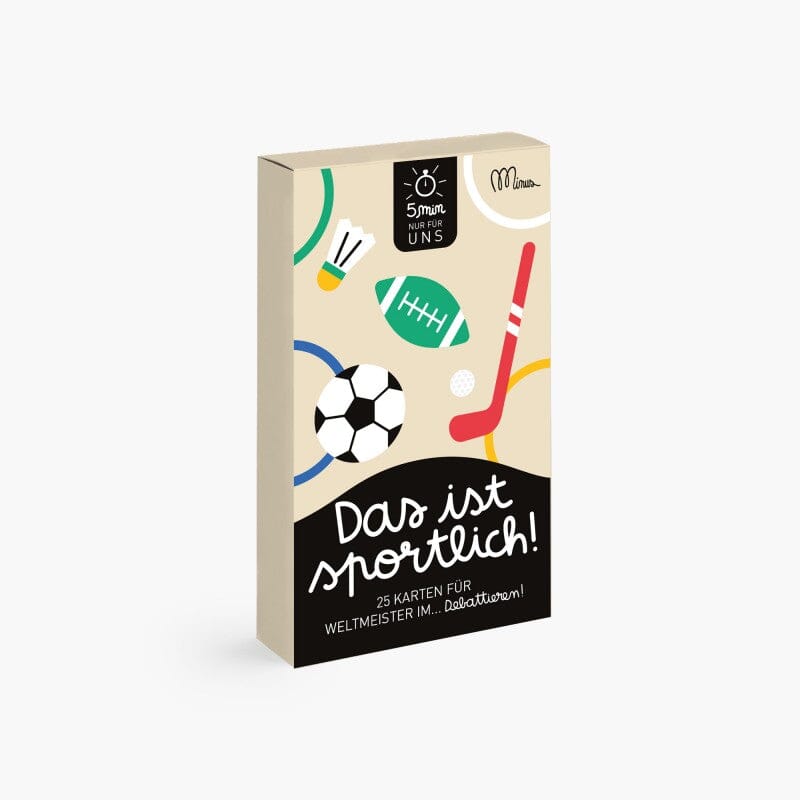 Spiel 5 min "Das ist sportlich!" Kartenspiel minus Verlag
