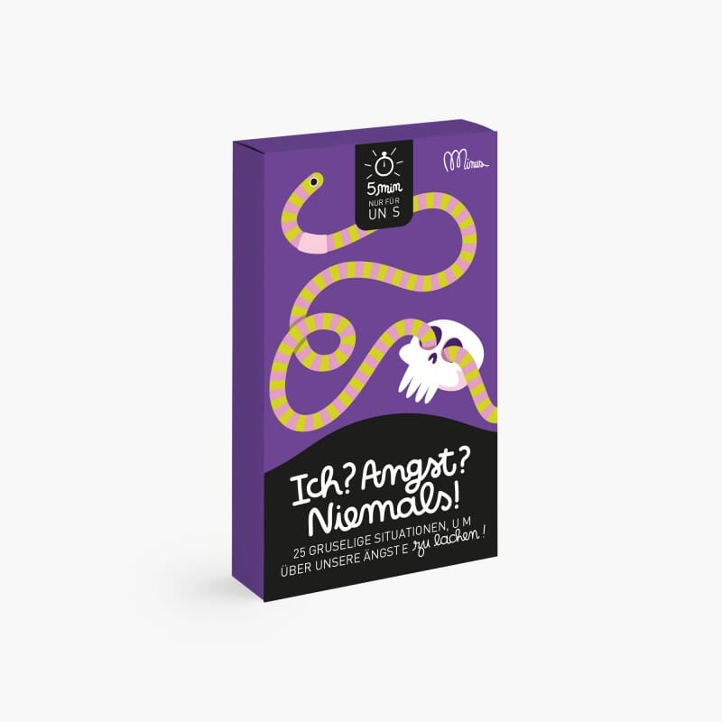 Spiel 5 min "Ich? Angst? Niemals!" Kartenspiel minus Verlag