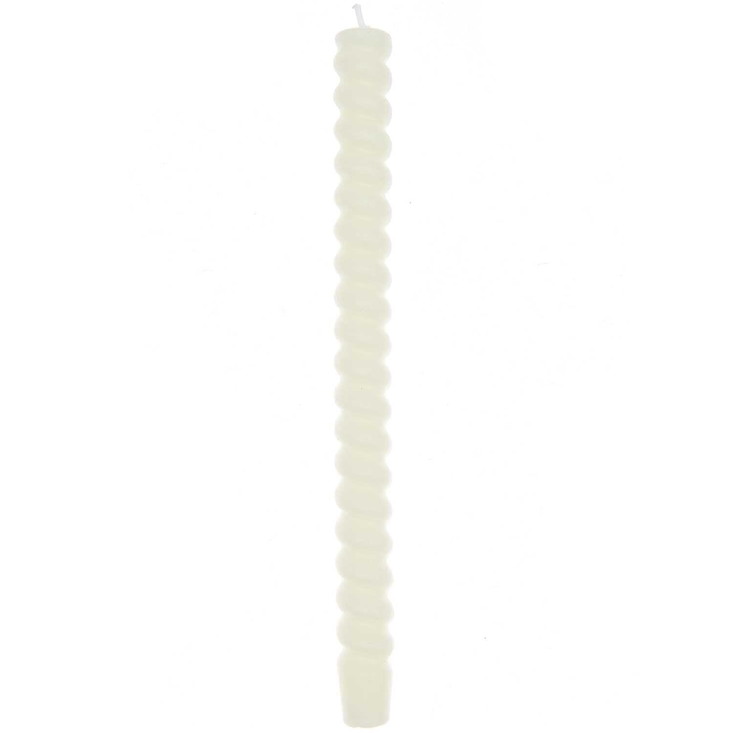 Spiralkerze "Groß" Kerze Rico Design Off-White