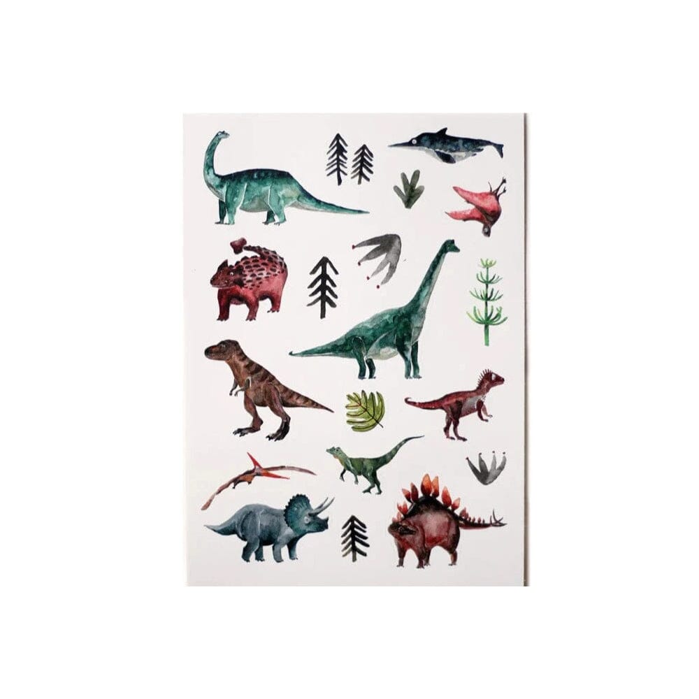 Spülmaschinenfeste Sticker "Dinos" Sticker Halfbird