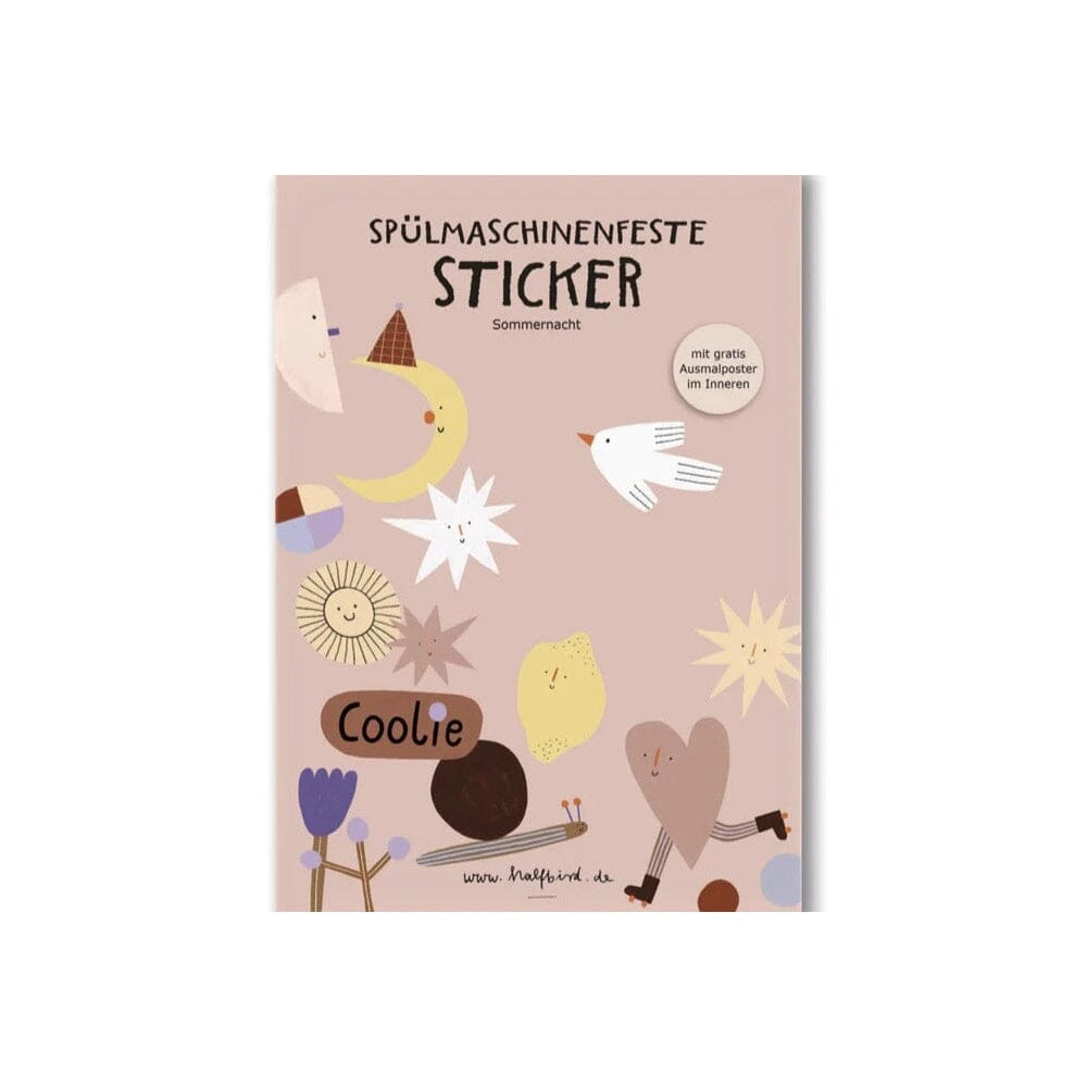 Spülmaschinenfeste Sticker "Sommernacht" Sticker Halfbird