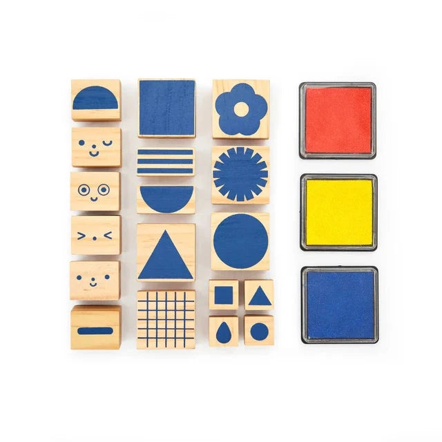 Stempelset "Make, Create & Play" Stempel KIKKERLAND