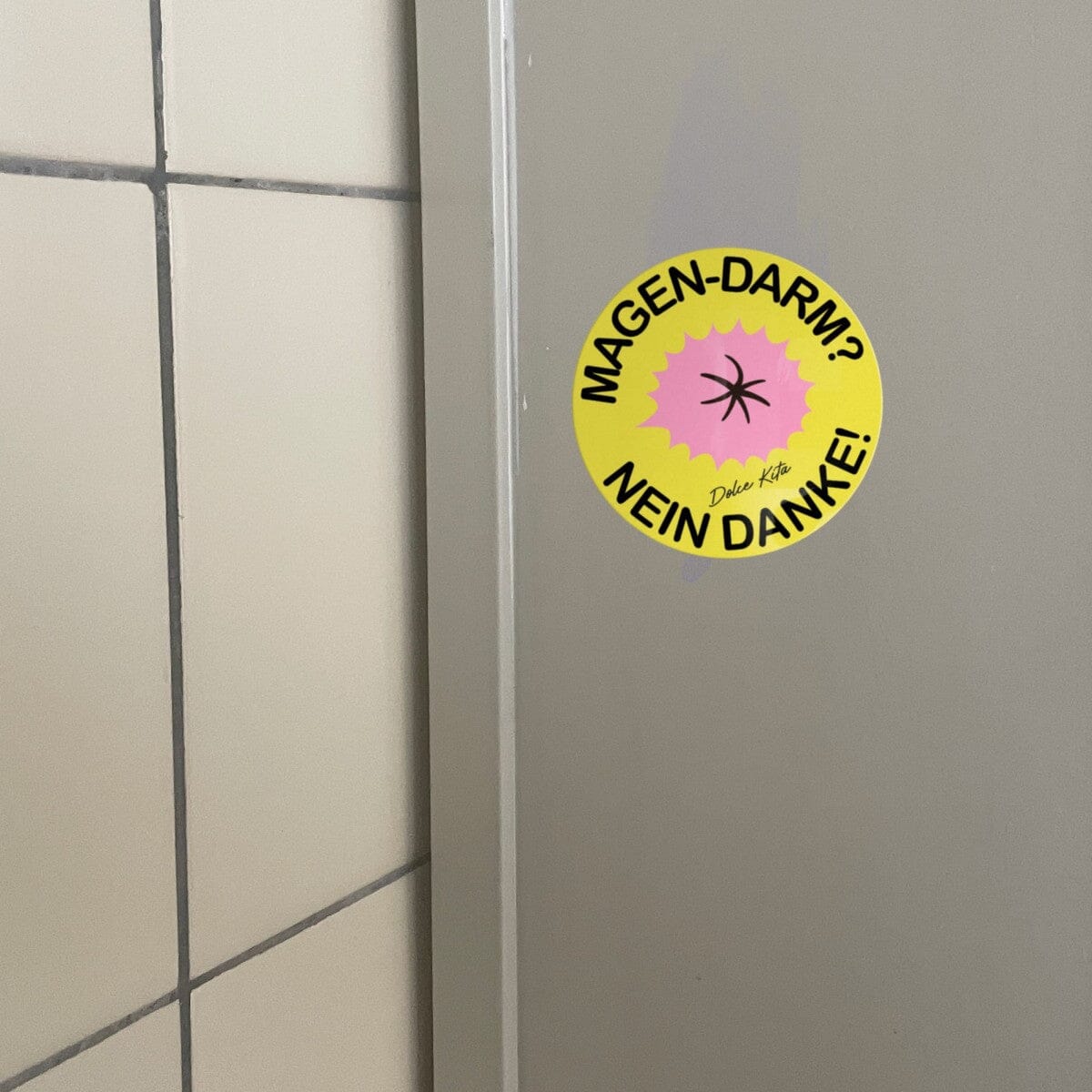 Sticker "Magen-Darm? Nein Danke!" Sticker selekkt