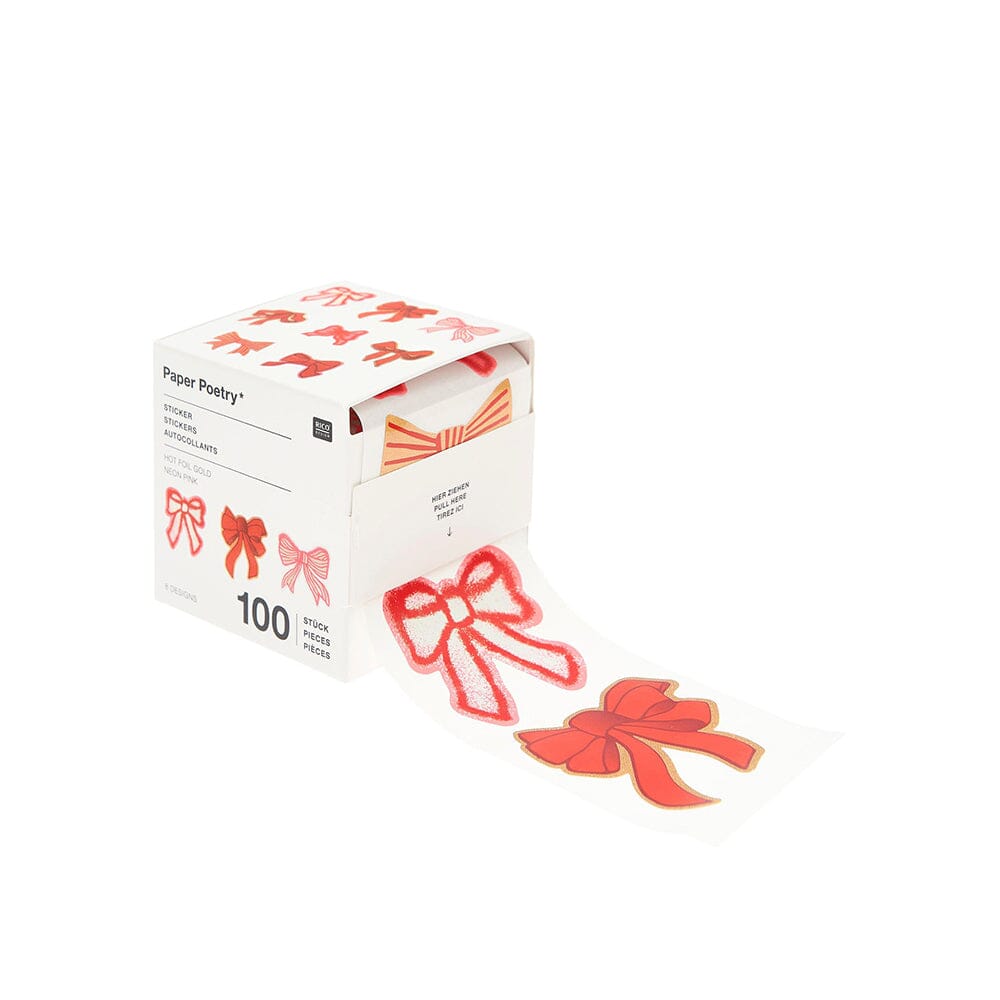 Sticker Schleifen "Put a bow on it" Rico Design