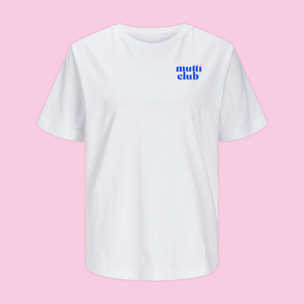 T-Shirt "MUTTICLUB blau" Bekleidung & Accessoires Matsch mit Sahne