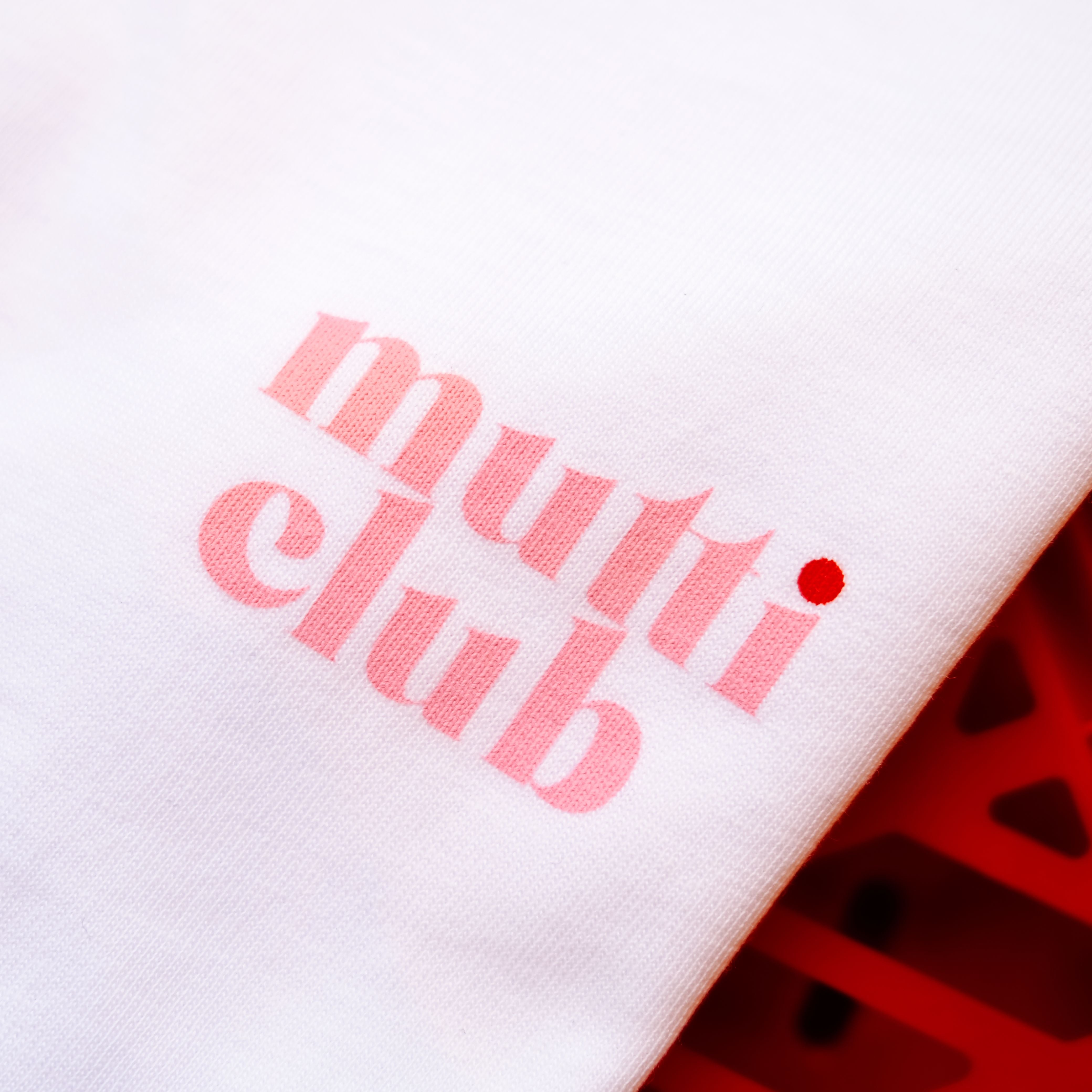 T-Shirt "MUTTICLUB rosa" Bekleidung & Accessoires Matsch mit Sahne
