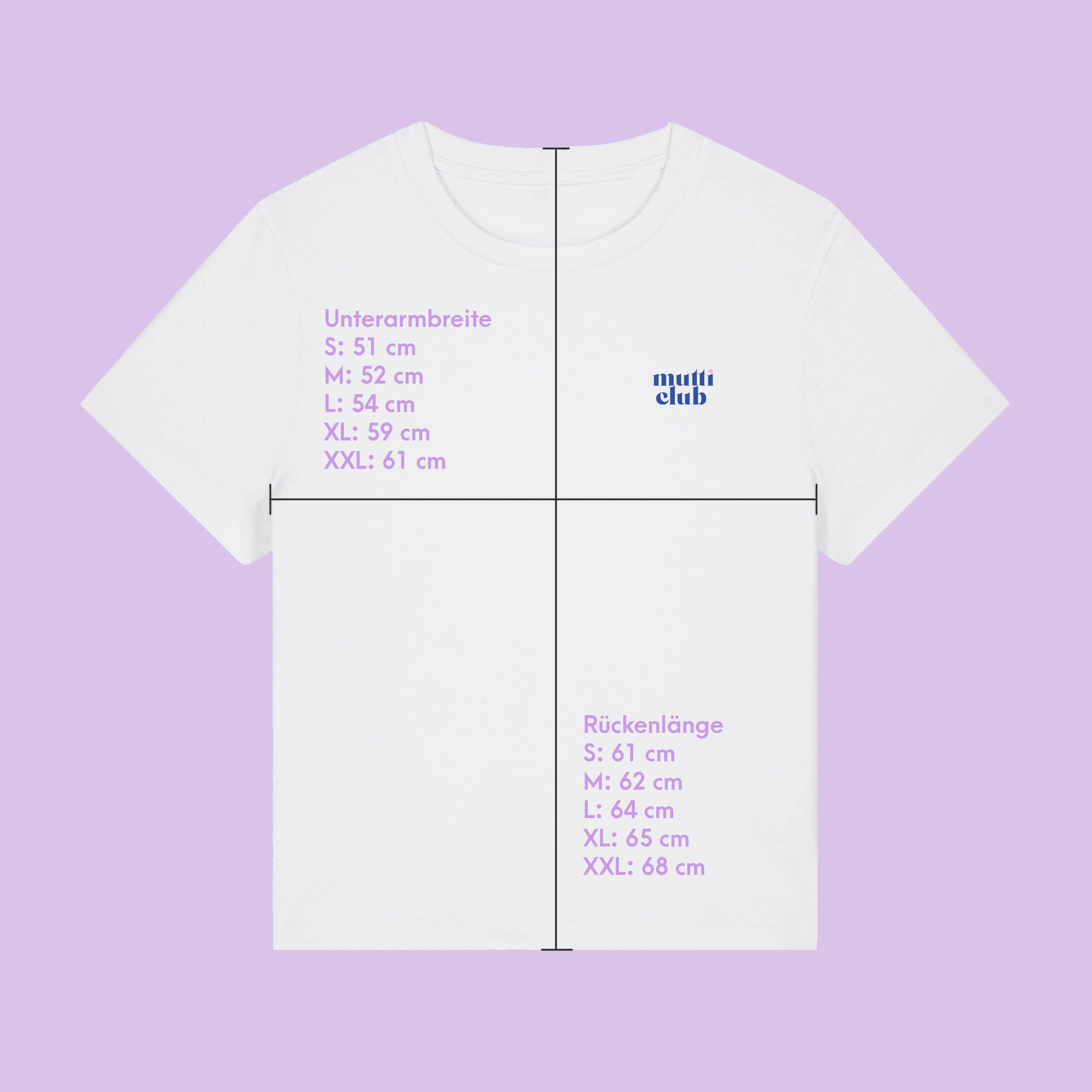T-Shirt "MUTTICLUB rosa" Bekleidung & Accessoires Matsch mit Sahne