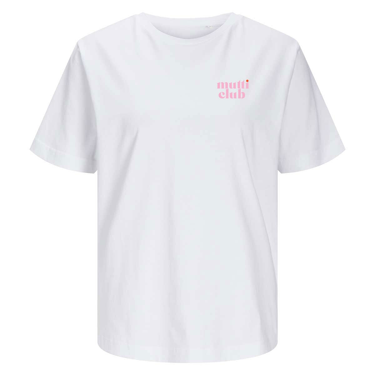 T-Shirt "MUTTICLUB rosa" Bekleidung & Accessoires Matsch mit Sahne S