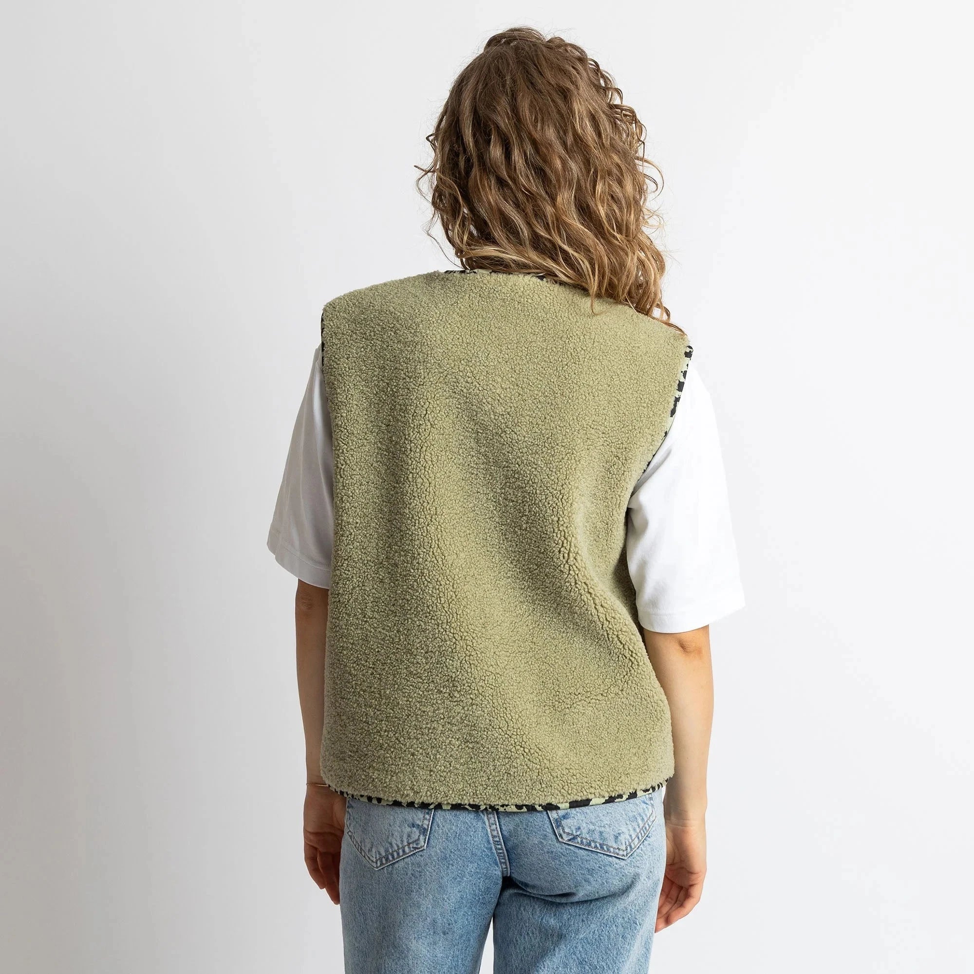 Teddy Fleece Weste Weste Vivi Mari