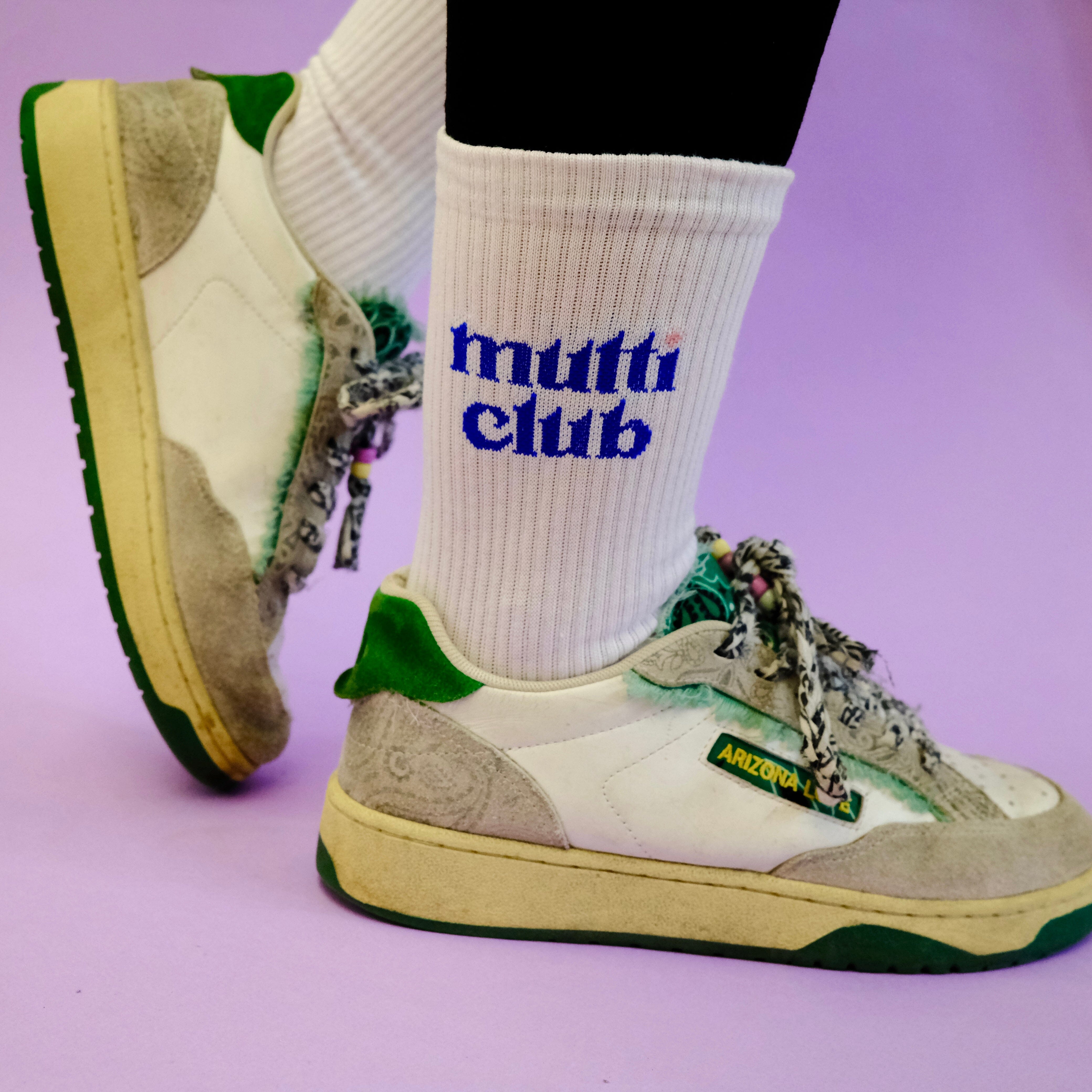 Tennissocken "MUTTICLUB" Socken Matsch mit Sahne