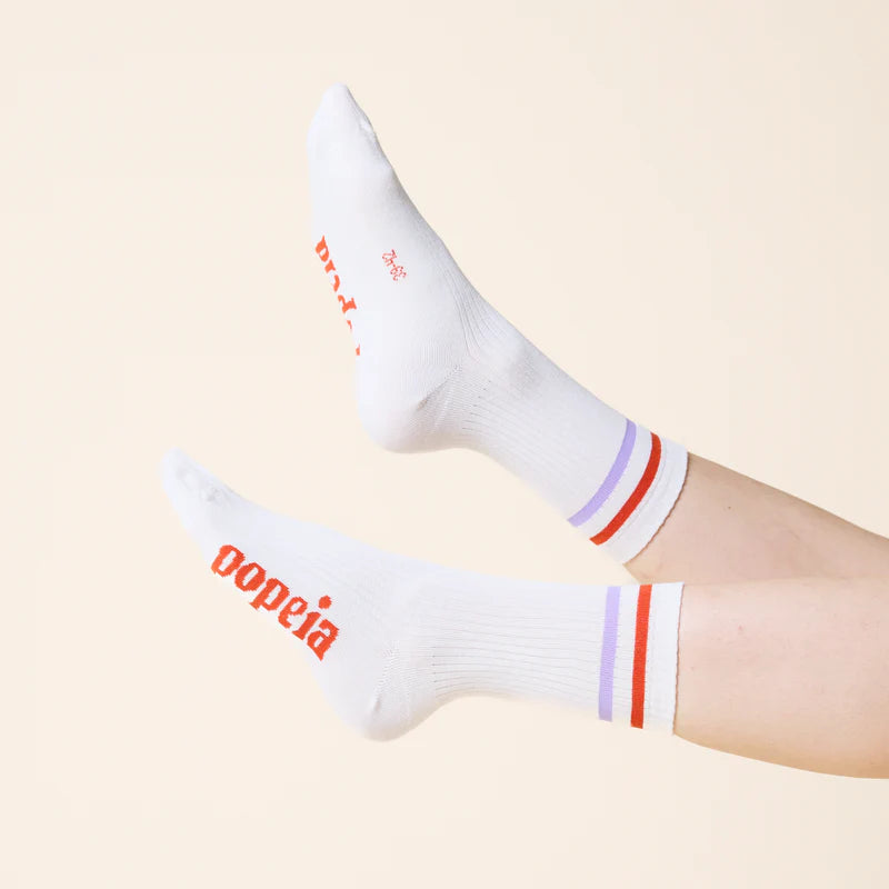 The Sporty „Streifen" Socken popeia