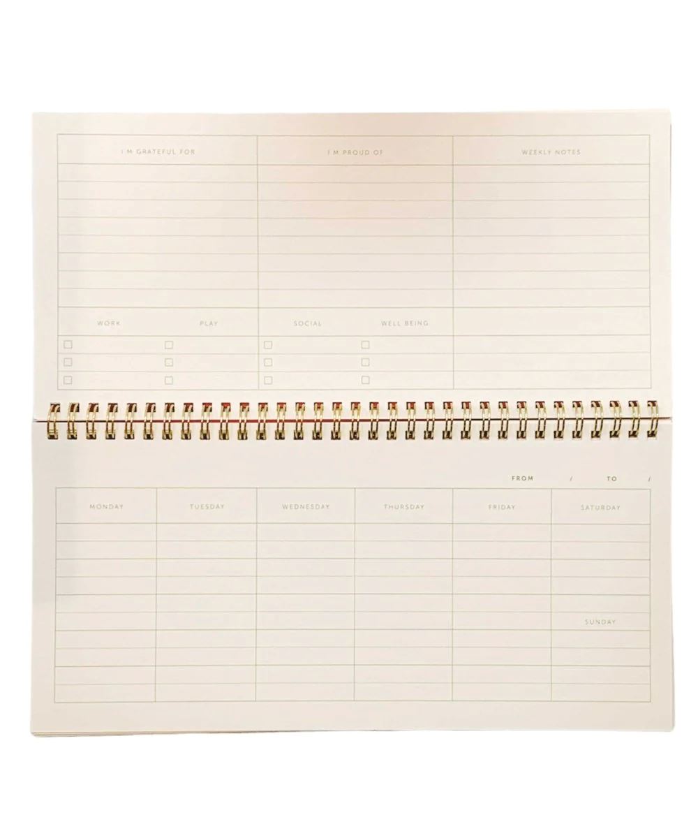 Tischplaner "Streifen" Kalender A-Journal