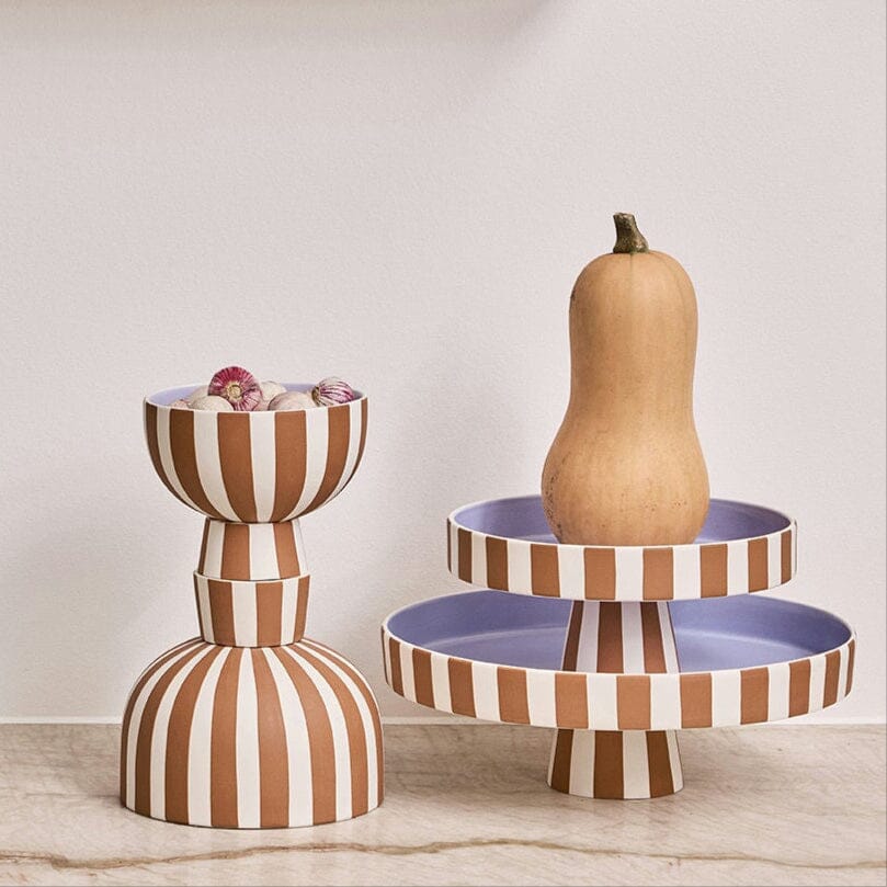 Tortenständer Toppu Tray "Caramel/Lavender" Tortenständer OYOY living design