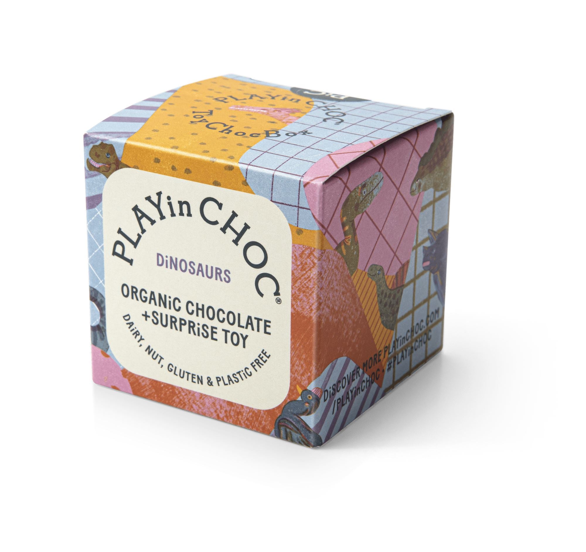 ToyChoc Box "Dinosaurier" Süßigkeit PLAYin CHOC