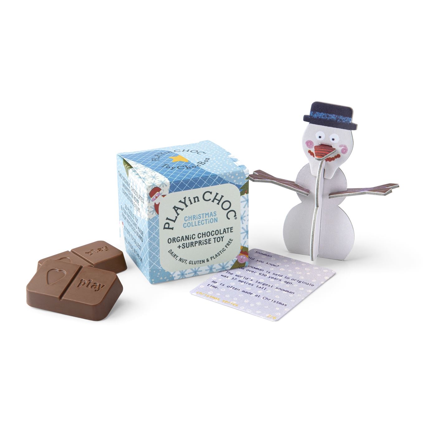 ToyChoc Box "Weihnachten" Süßigkeit PLAYin CHOC
