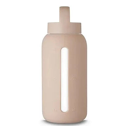 Trinkflasche aus Glas "720ml" muuki Desert Rose