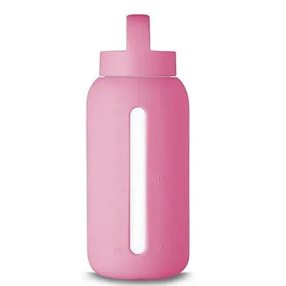 Trinkflasche aus Glas "720ml" muuki Flamingo Pink
