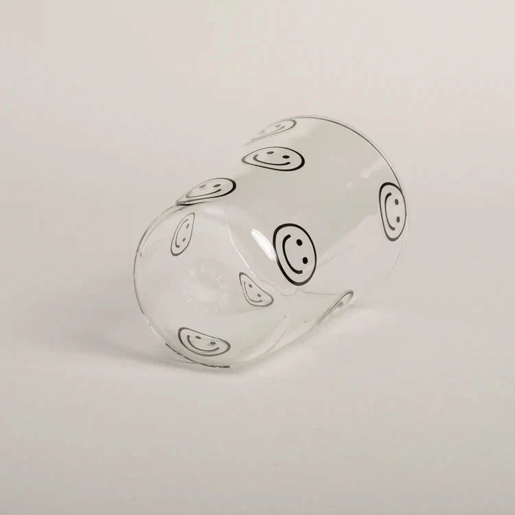 Trinkglas "Smileys" Glas Eulenschnitt