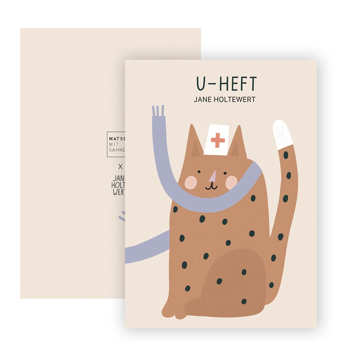U-Hefthülle (personalisierbar) U-Heft Hülle Matsch mit Sahne Jane Holtewert