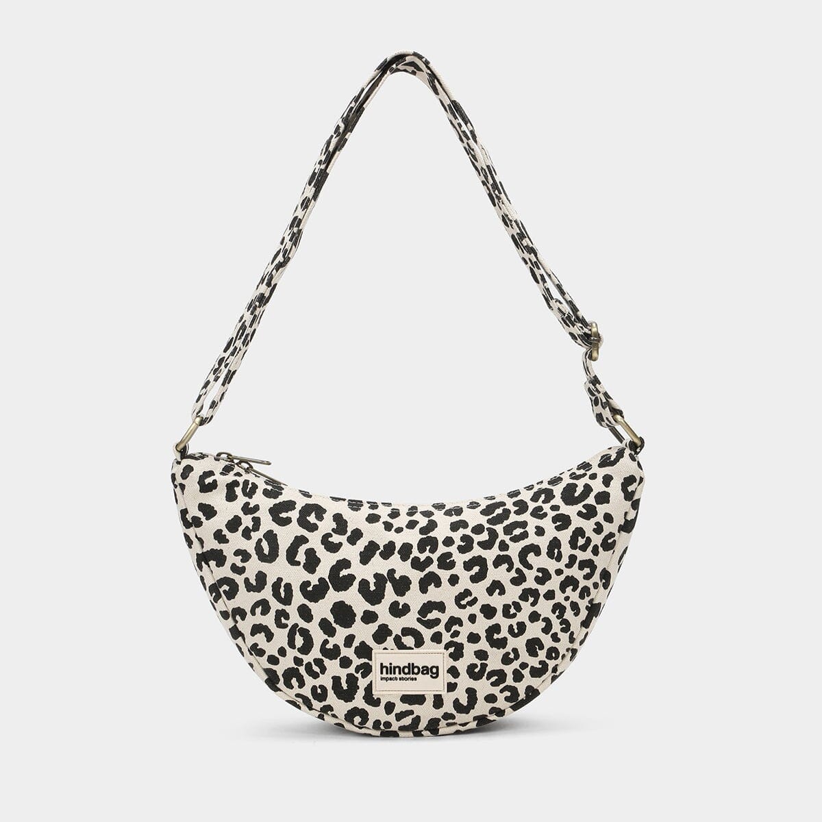 Umhängetasche "Andrea" Umhängetasche Hindbag Leo Ecru