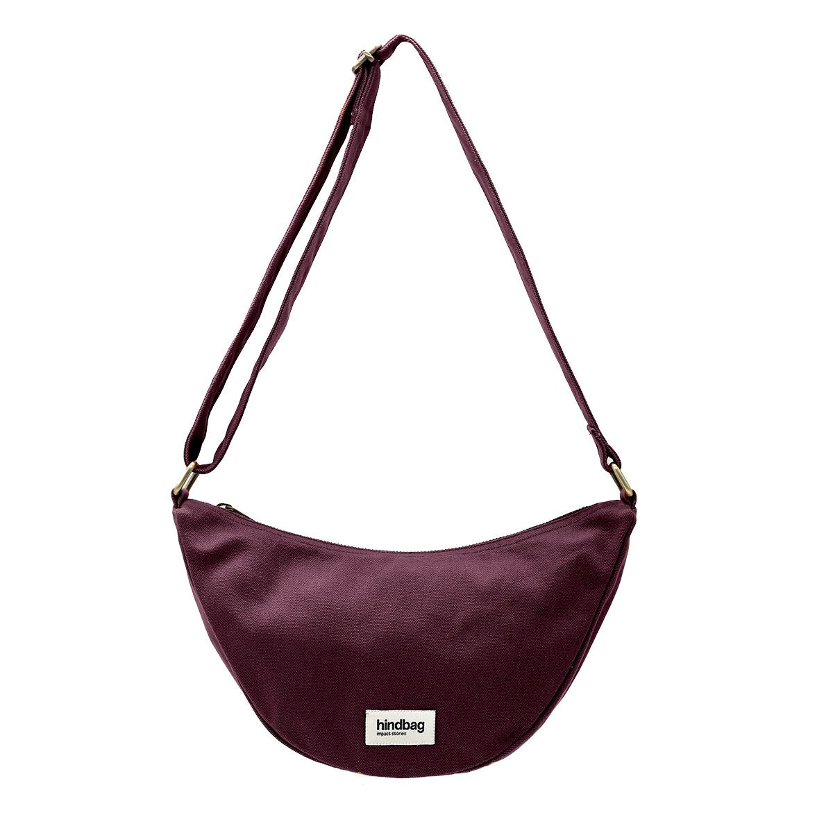 Umhängetasche "Andrea" Umhängetasche Hindbag Pflaume