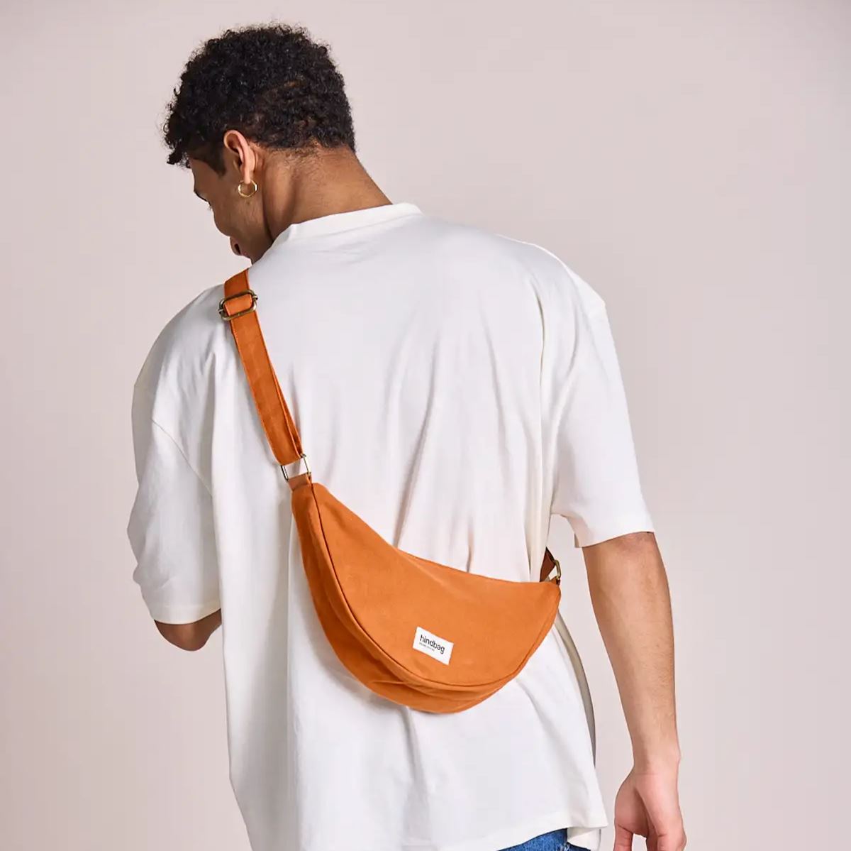 Umhängetasche "Andrea" Umhängetasche Hindbag Ziegel