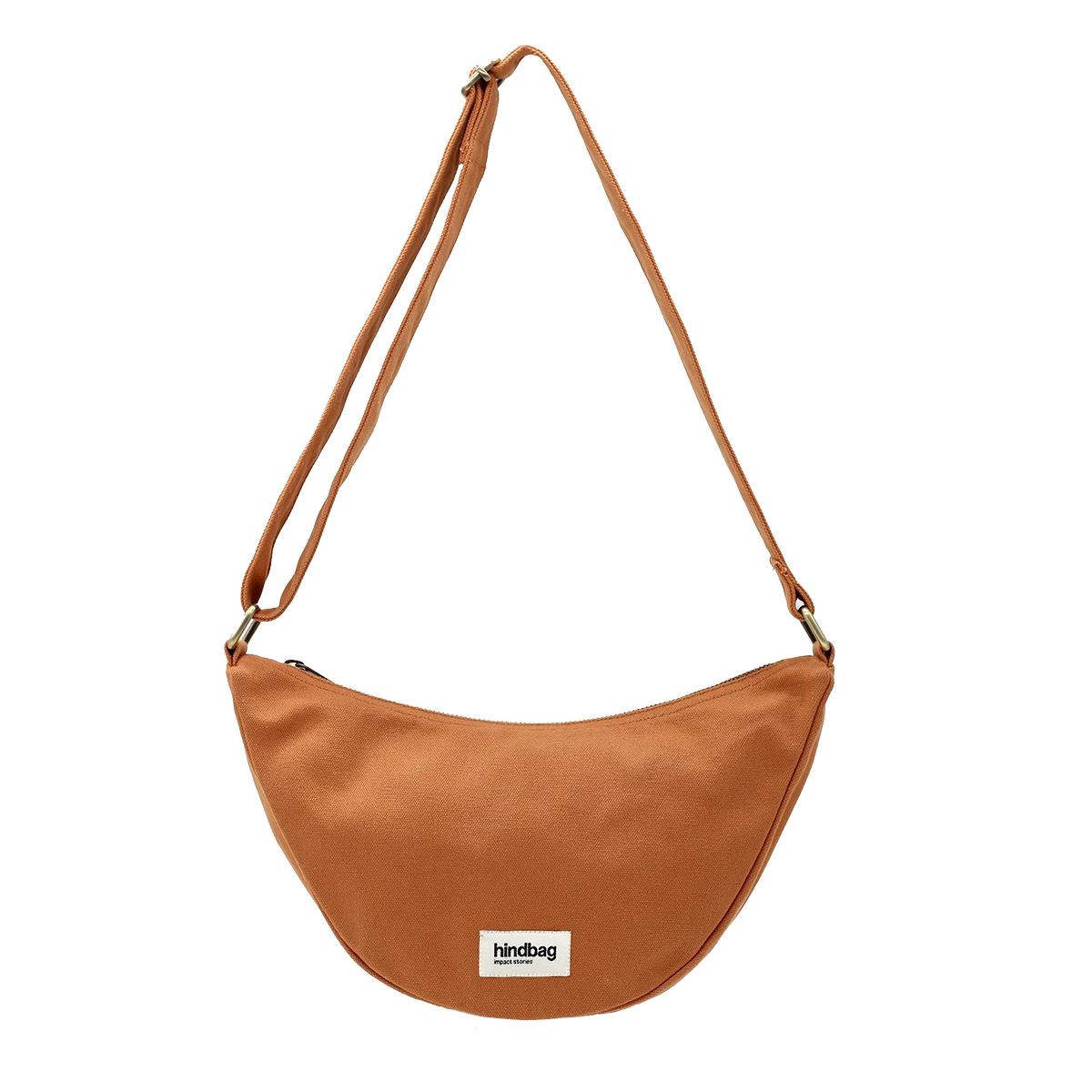 Umhängetasche "Andrea" Umhängetasche Hindbag Ziegel