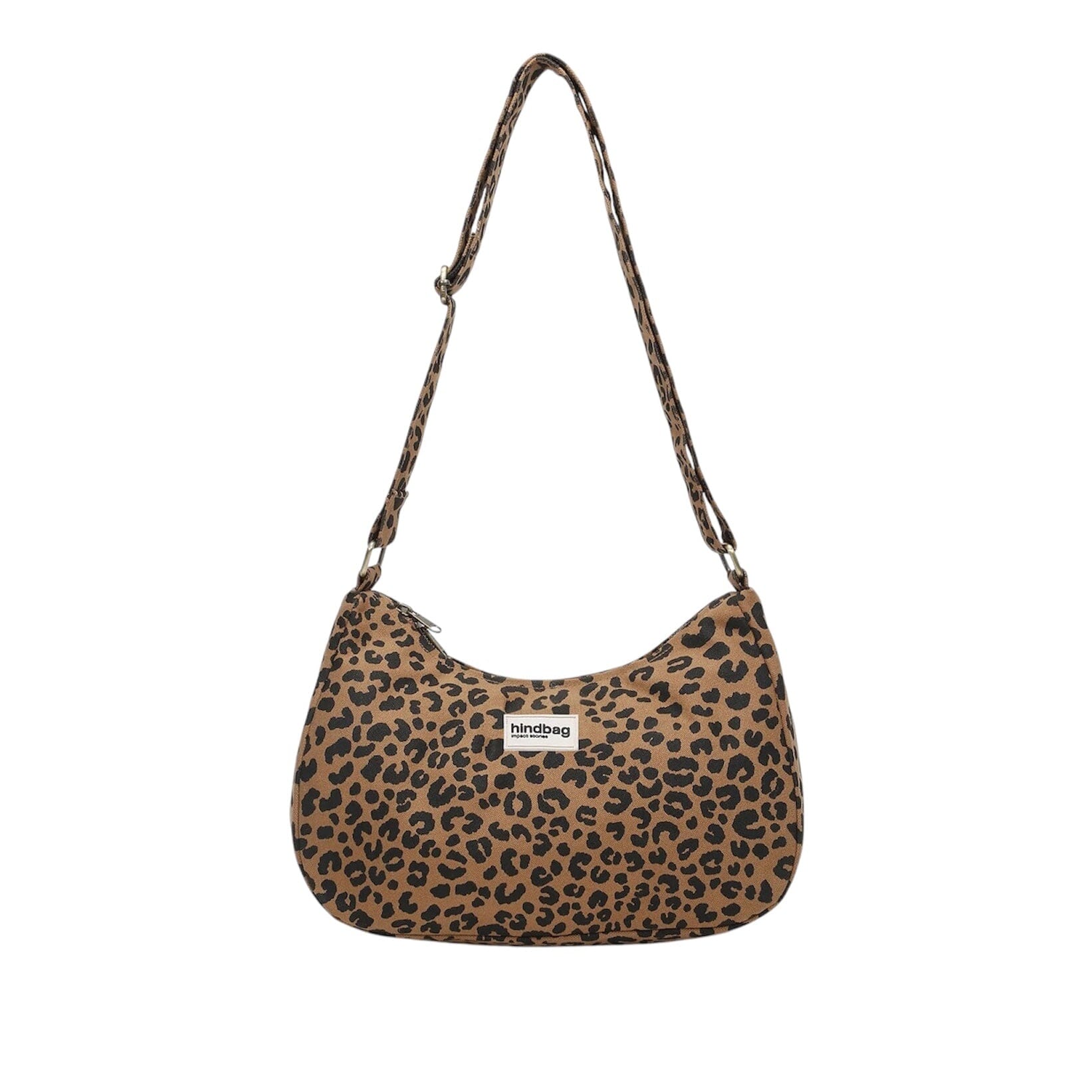 Umhängetasche "Rosa" Umhängetasche Hindbag Leo Toffee