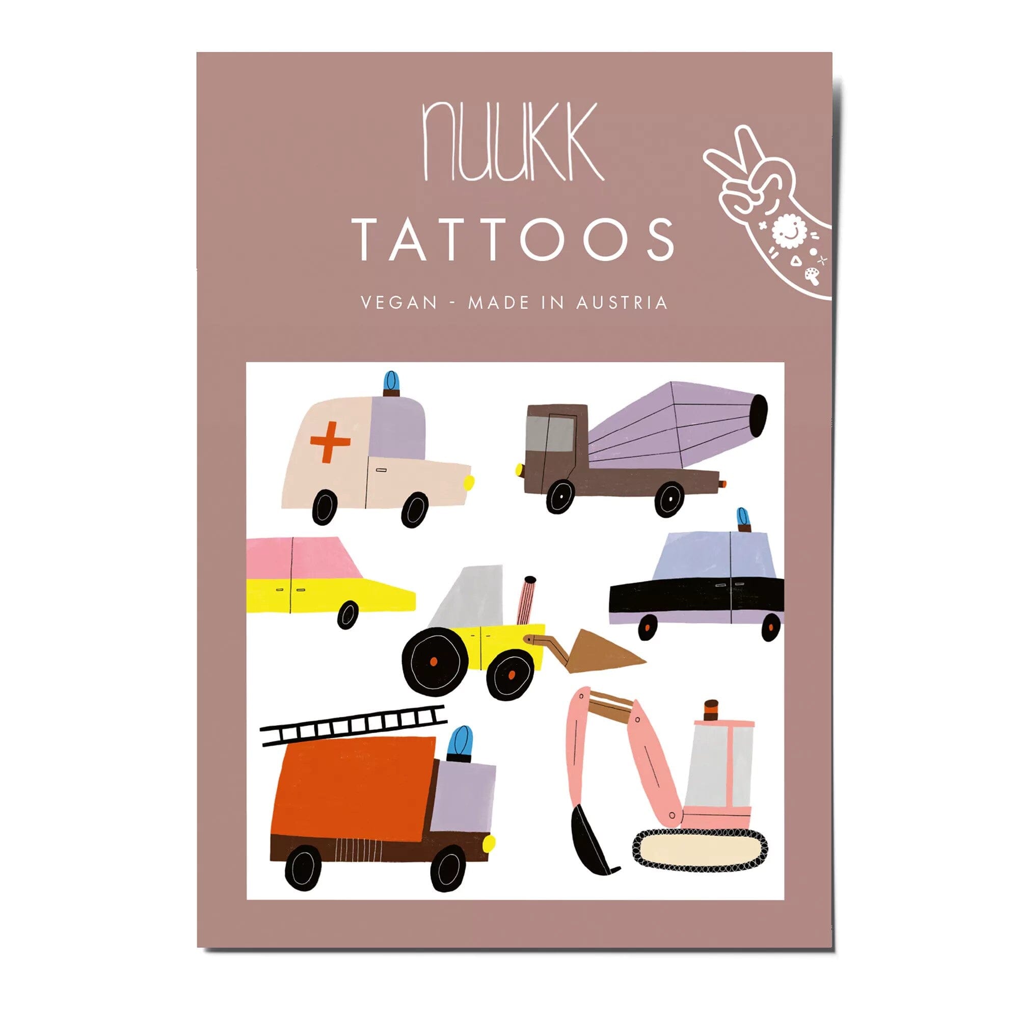 Vegane Bio Tattoos "Brumm" Tattoo Nuukk