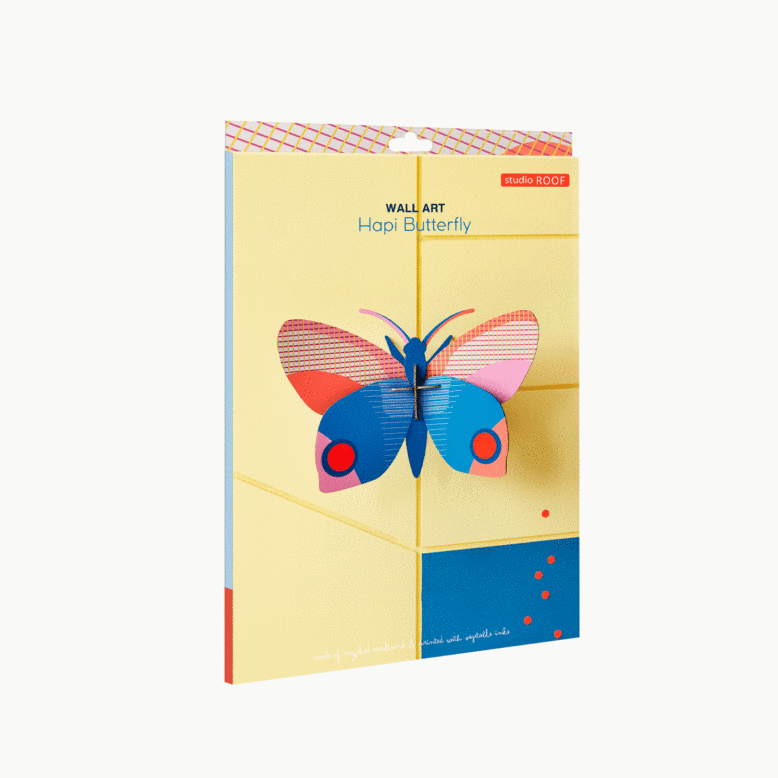 Wanddekoration "Hapi Butterfly" Schmetterling Studio Roof