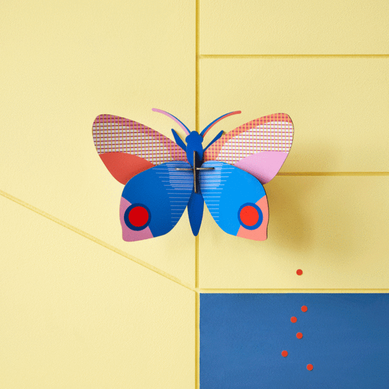 Wanddekoration "Hapi Butterfly" Schmetterling Studio Roof