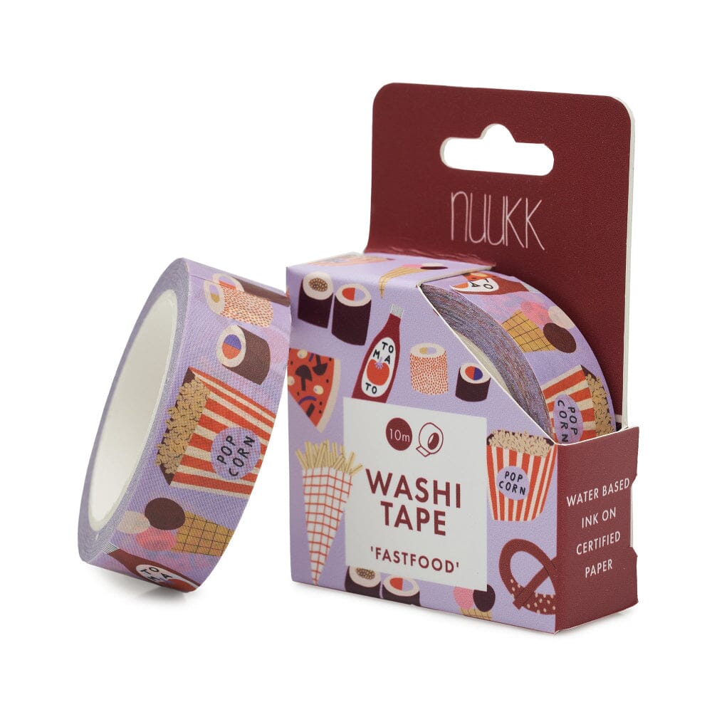 Washi Tape "Fastfood" Nuukk