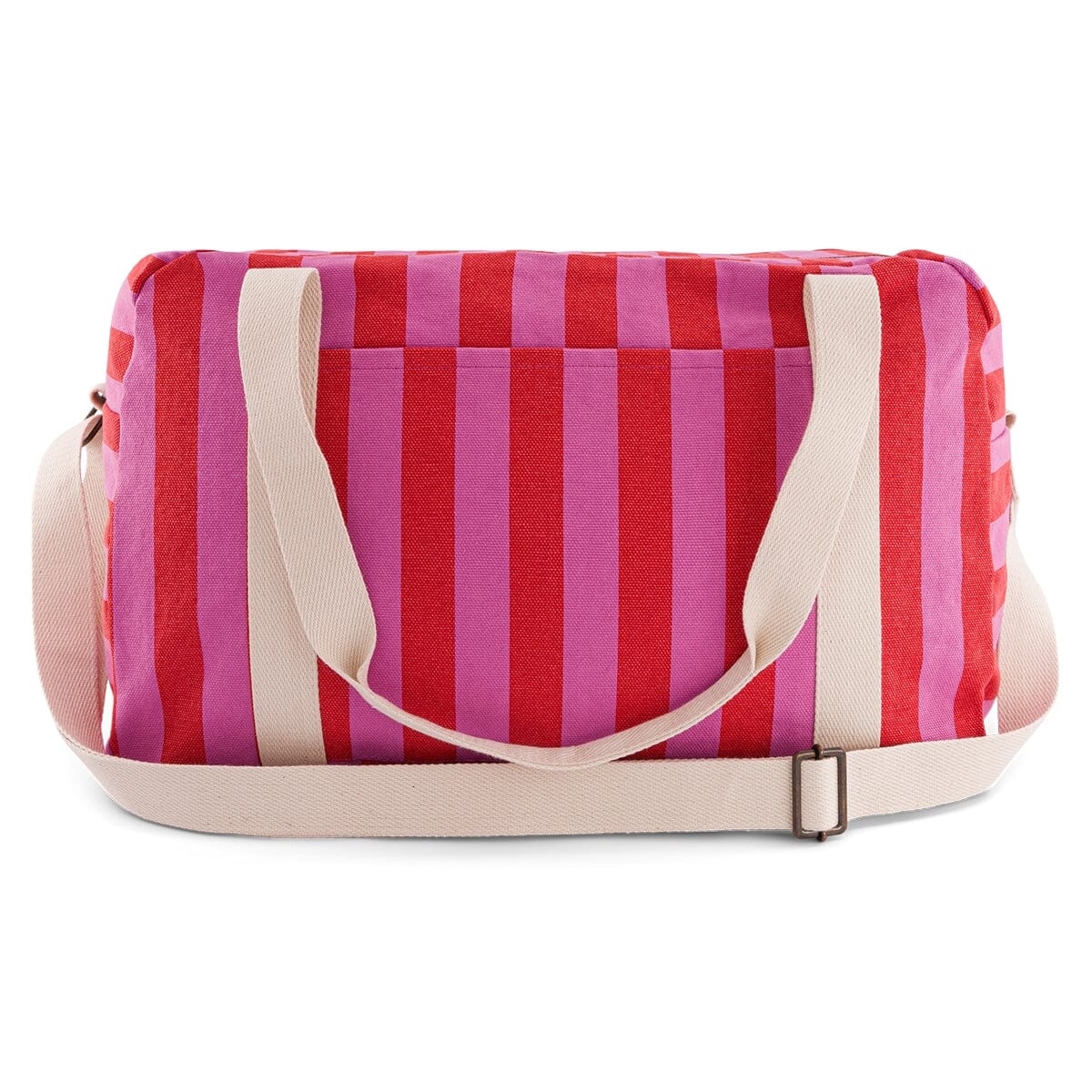 Weekender "Raphael Streifen" Rose in April Tomato/Candy