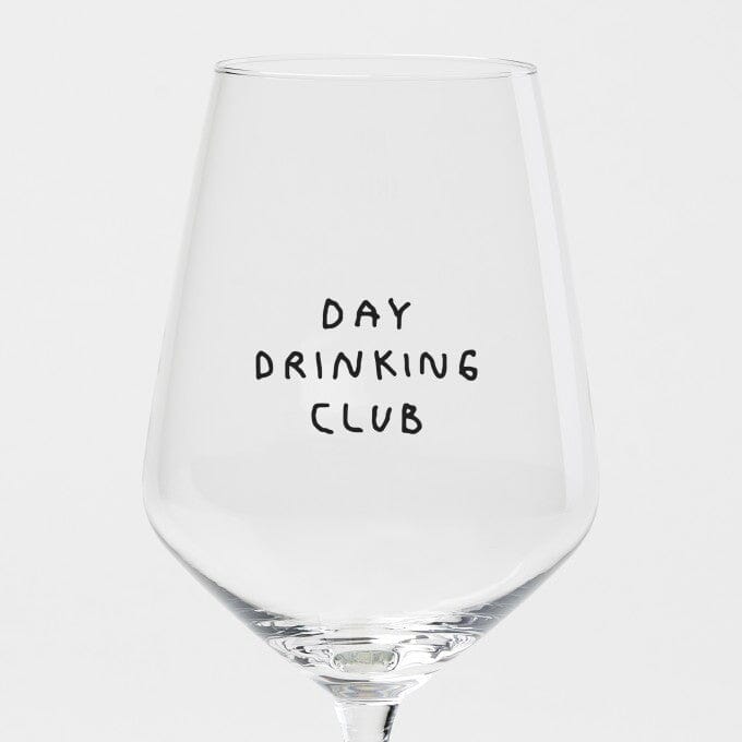 Weinglas "Day Drinking Club" Weinglas selekkt