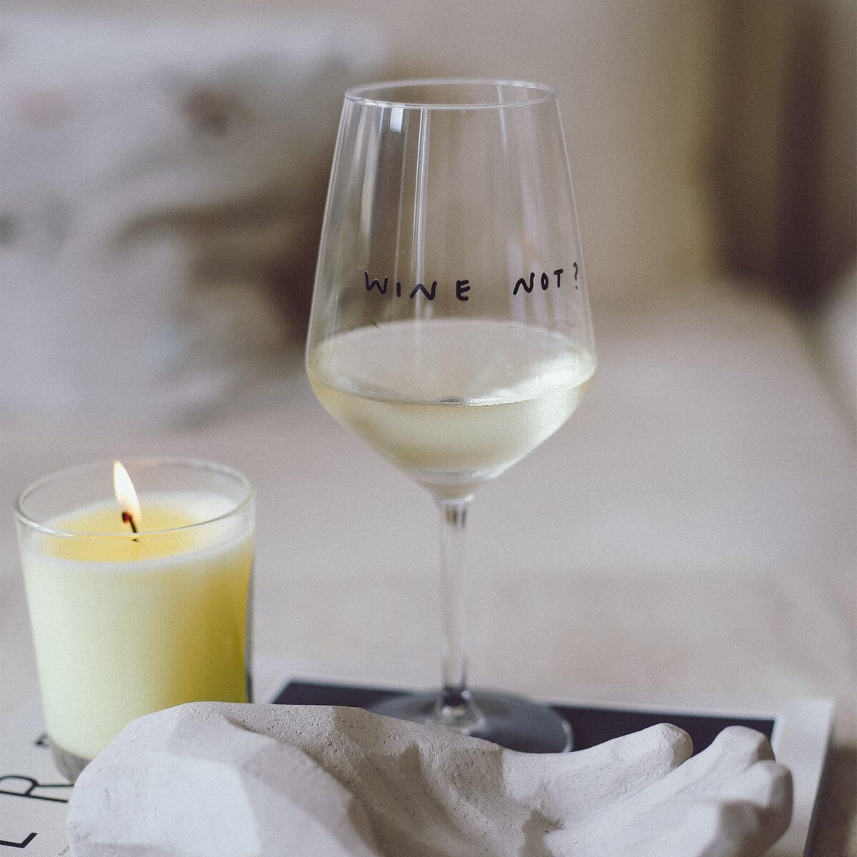Weinglas "Wine not?" Weinglas selekkt