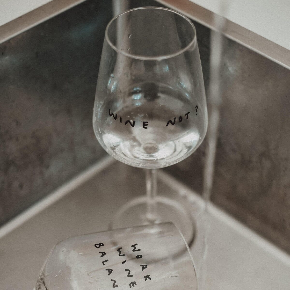 Weinglas "Wine not?" Weinglas selekkt