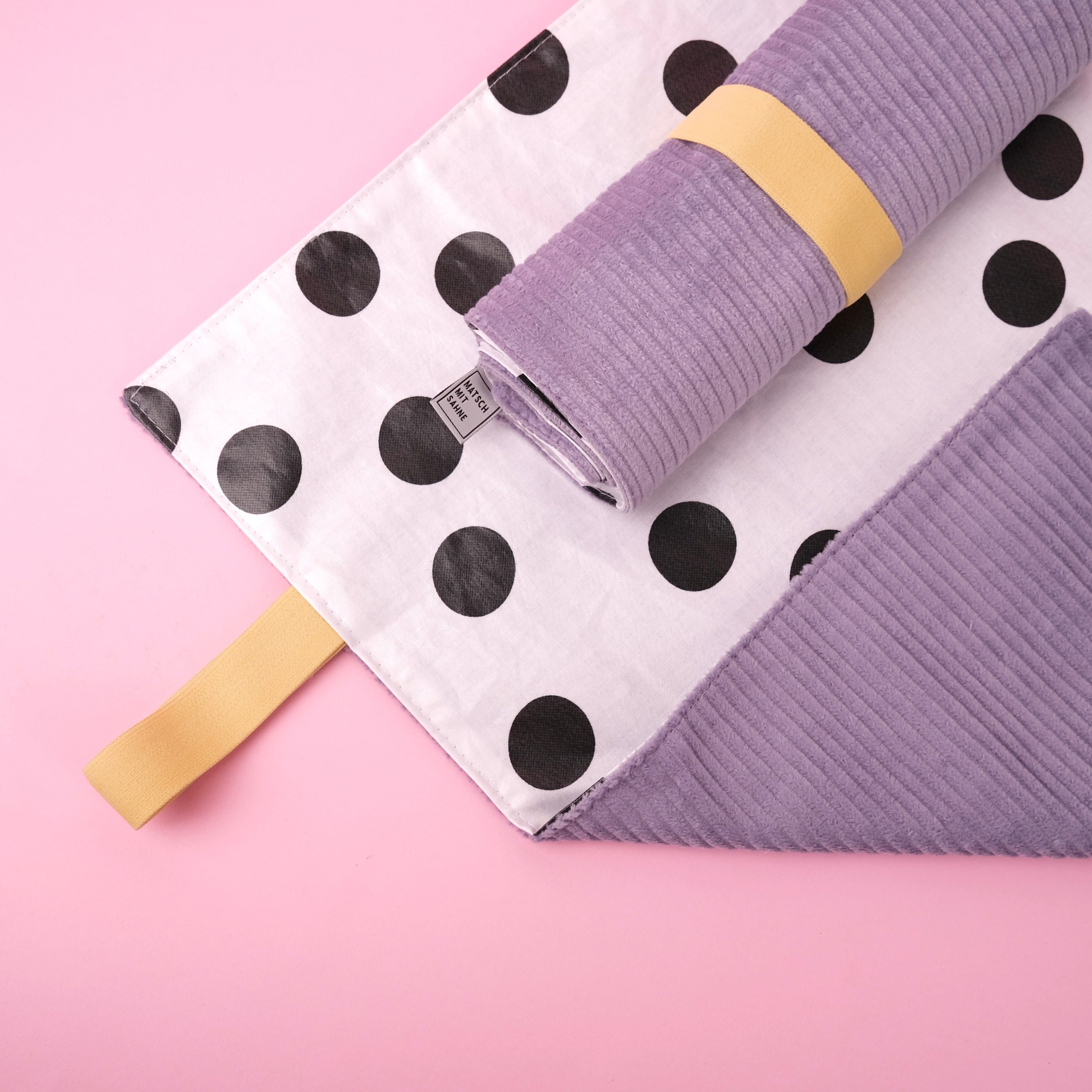 Wickelunterlage "Dots" Wickelunterlage Matsch mit Sahne