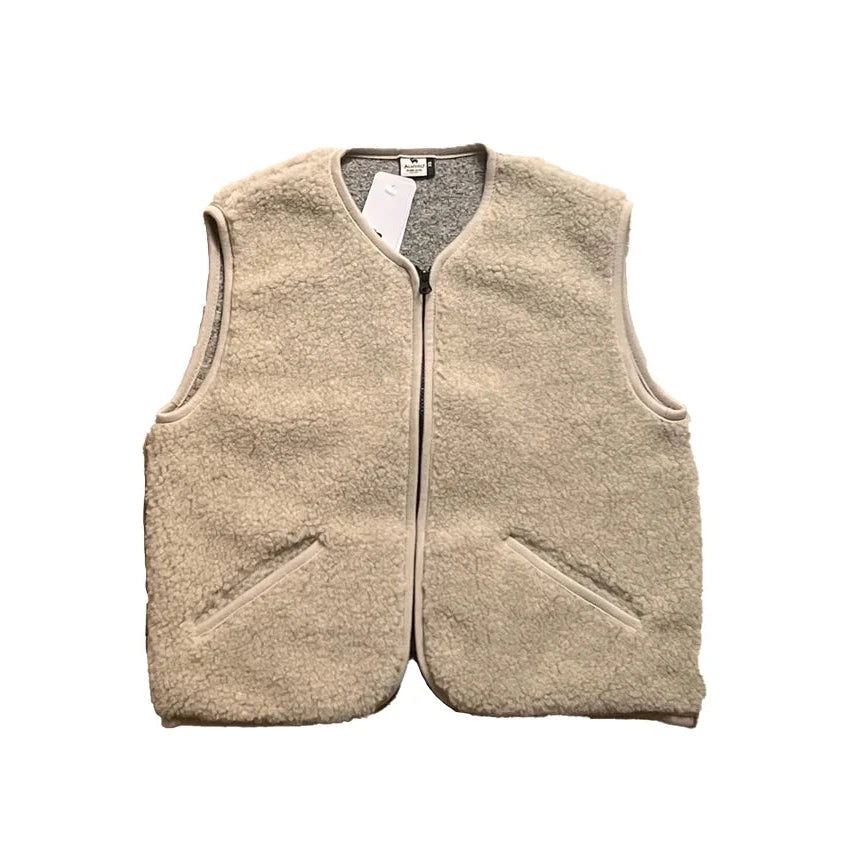 Wollweste für Erwachsene "POS" Weste Alwero Sand Brown S