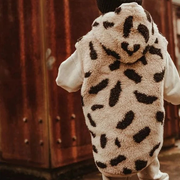 Wollweste für Kids "Robby" - Gepard Weste Alwero