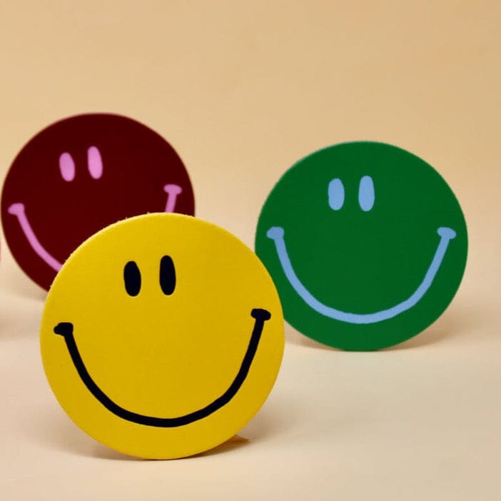 4er Set Untersetzer "Smiley" Untersetzer Ark Colour Design