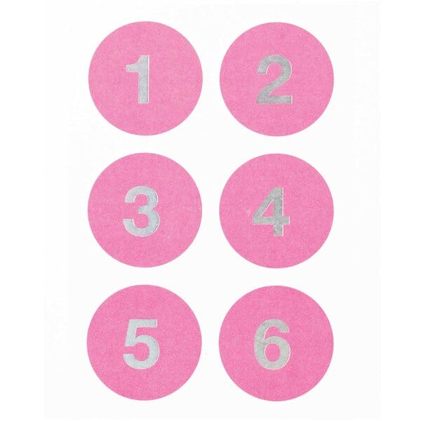 Adventskalendersticker "Pink" Sticker Rico Design