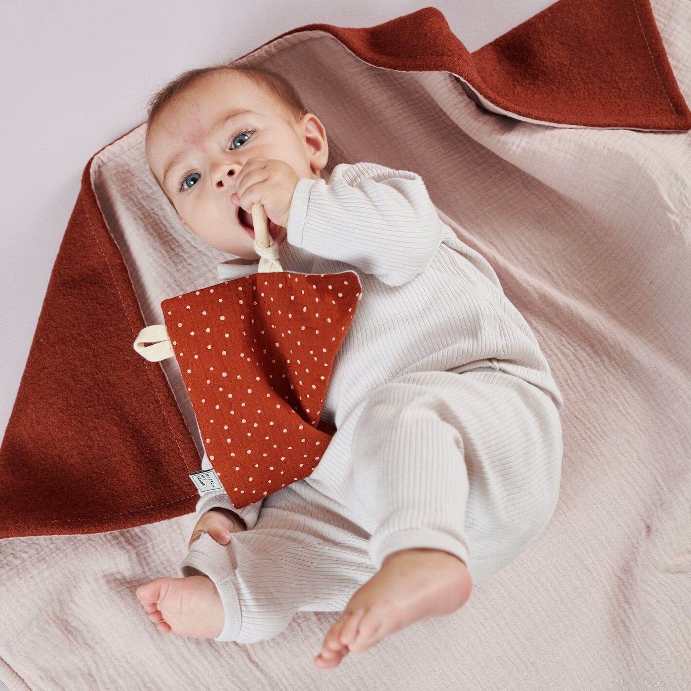 Babydecke Babydecke Matsch mit Sahne