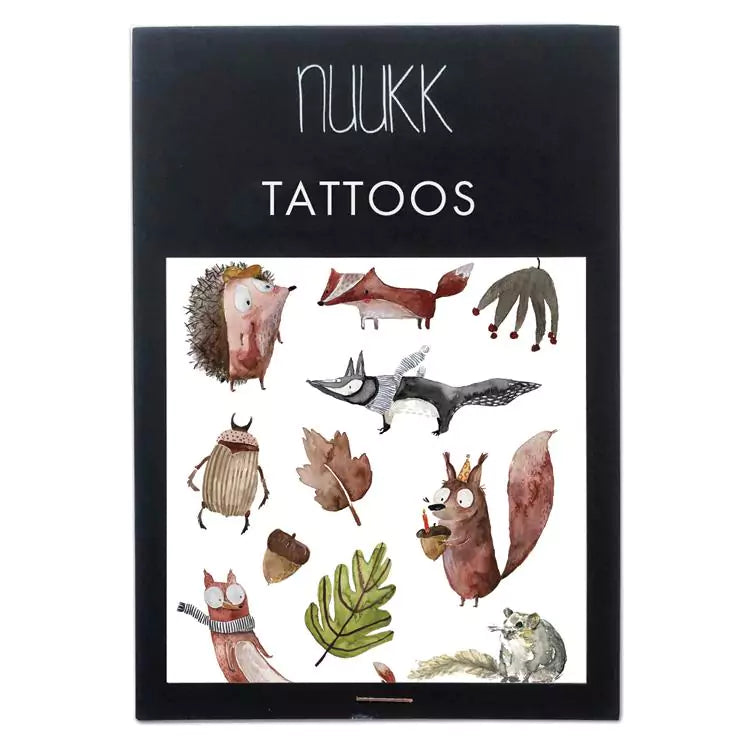 Bio Tattoos "Herbstwald" Tattoo Nuukk