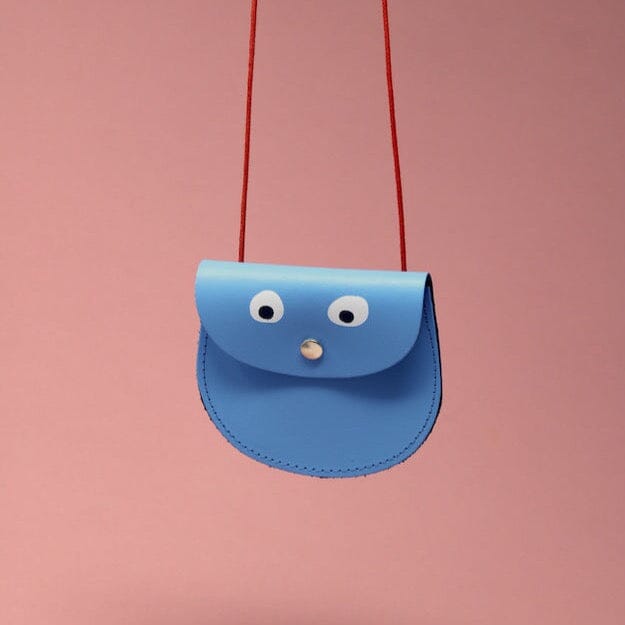 Brustbeutel "Eyes" Umhängetasche Ark Colour Design Blau