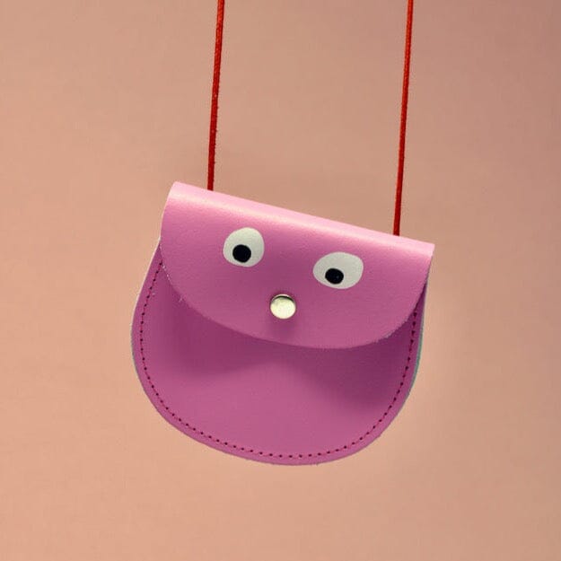 Brustbeutel "Eyes" Umhängetasche Ark Colour Design Hot Pink