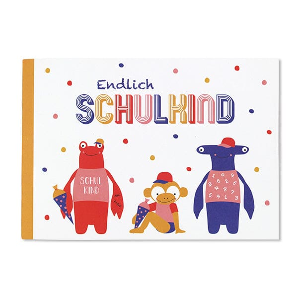 Endlich Schulkind Erinnerungsbuch Ava & Yves 