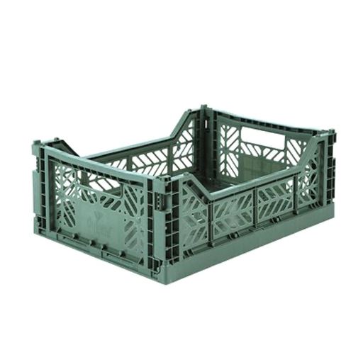 Faltkiste Midi Klappkisten Aykasa Almond green