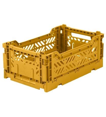 Faltkiste Mini Klappkisten Aykasa Mustard