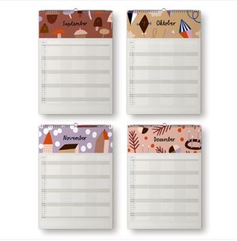 Familienplaner "Cute" Kalender Nuukk x Anna Katharina Jansen
