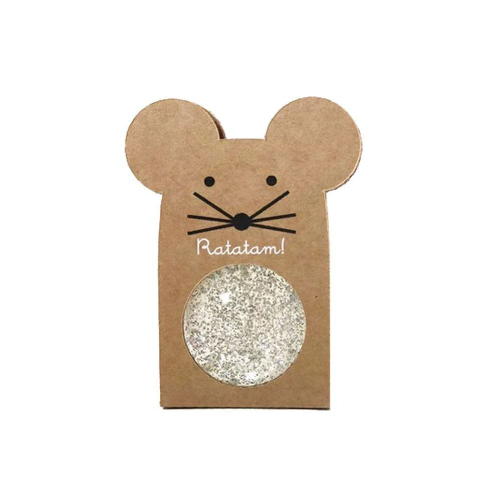 Flummi "Maus" Flummi Ratatam Silber